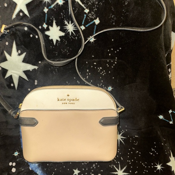 Kate Spade Cream and Pink Crossbody Bag - Picture 1 of 4
